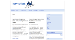 Desktop Screenshot of lernpilot.ch